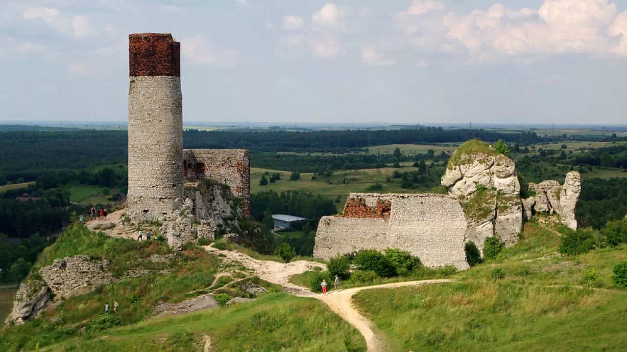 Zamek w Olsztynie obok Częstochowy