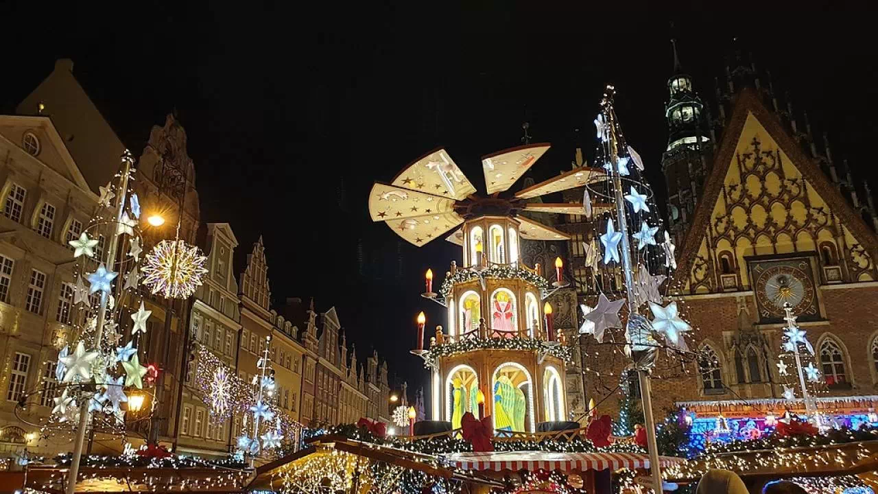 Jarmark Bożonarodzeniowy we Wrocławiu