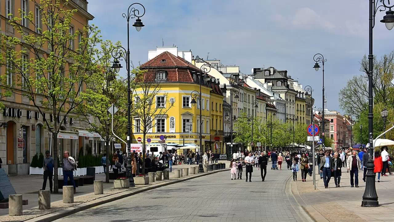Krakowskie Przedmieście w Warszawie