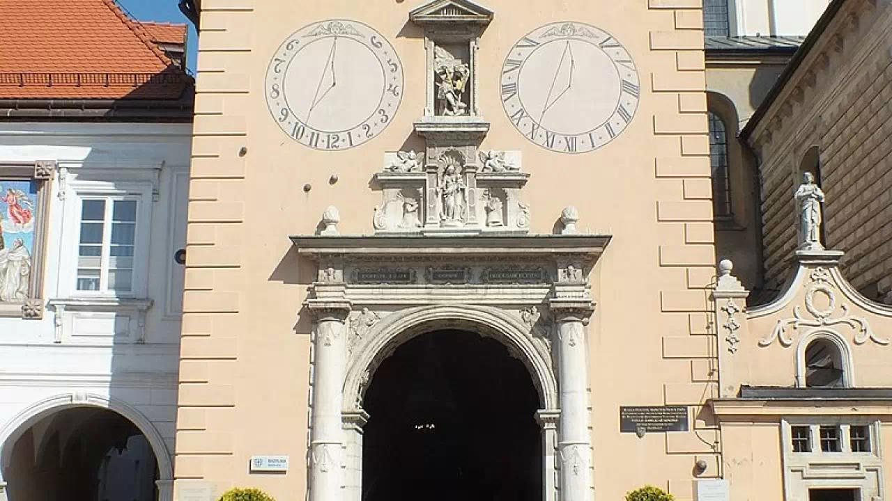 Wejście do Bazyliki Jasnogórskiej