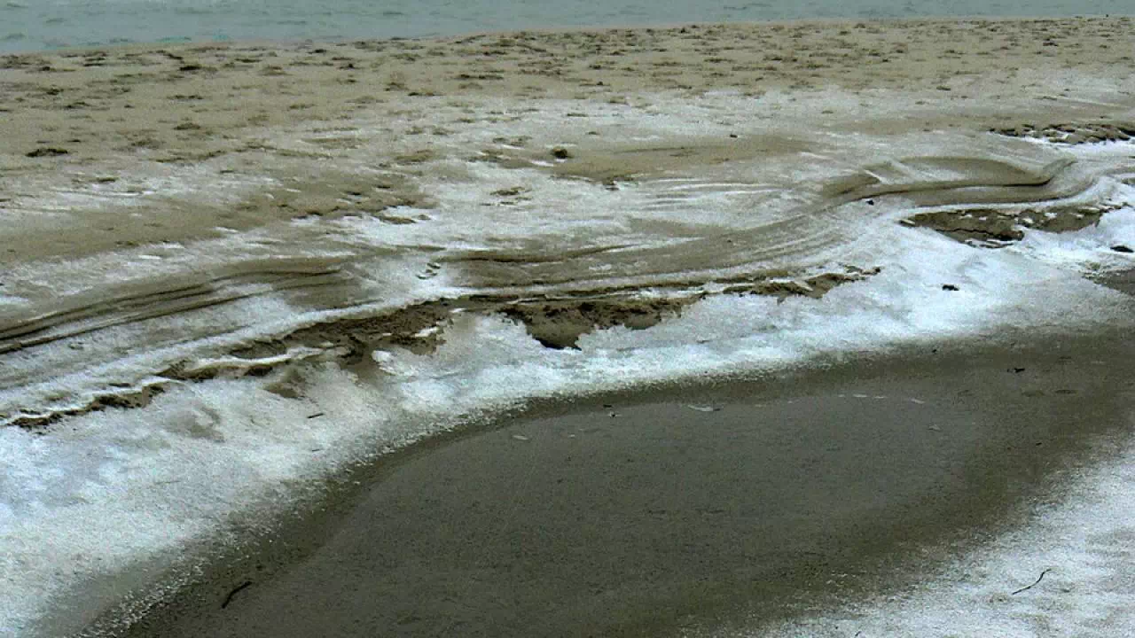 Morze Bałtyckie w zimie