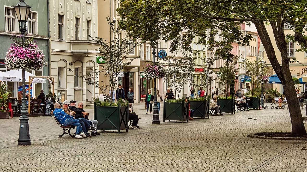 Deptak w Zielona Górze