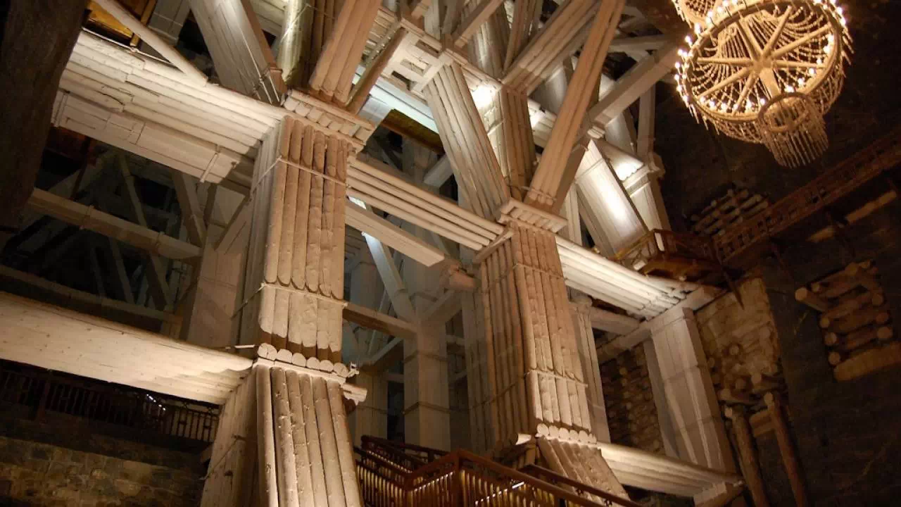 Dawna kopalnia soli w Wieliczce