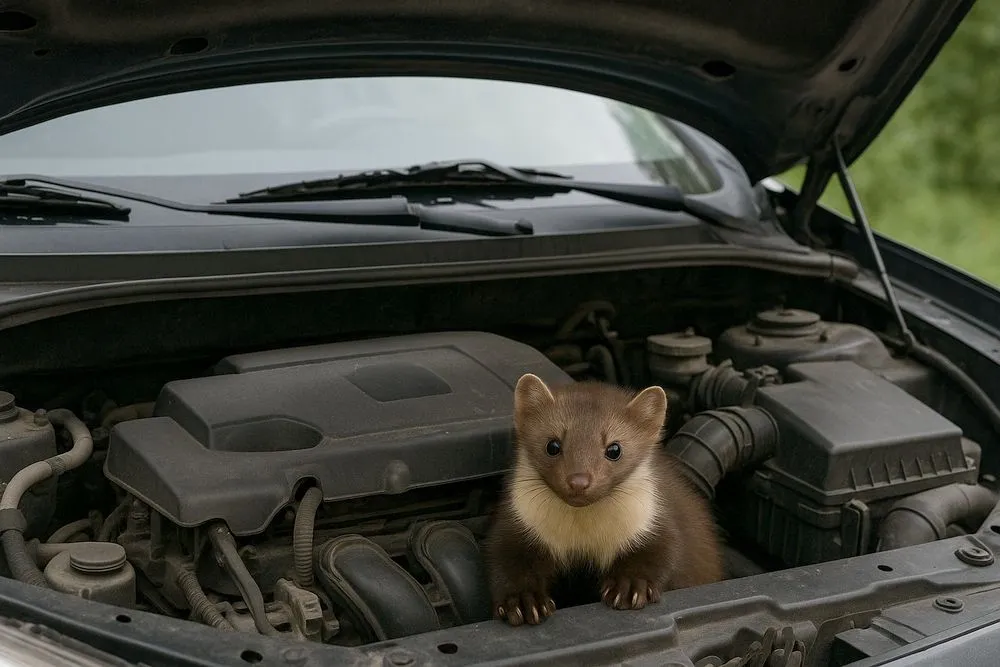 Jak skutecznie zabezpieczyć samochód przed kunami?